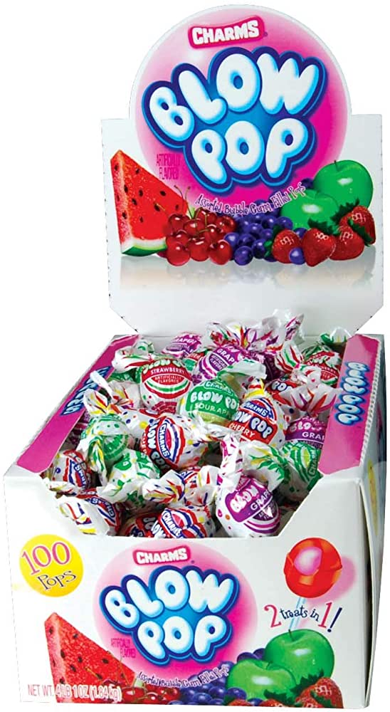 Charms Blow Pops Assorted Flavors