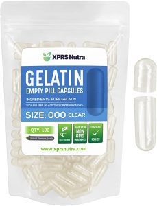 Clear Empty Gelatin Capsules