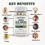 Organic Sea Moss + Bladderwrack Capsules