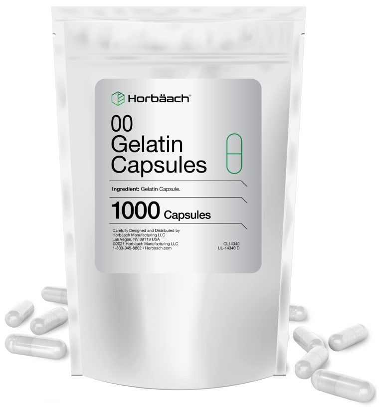 Empty Gelatin Capsules Size 00 - 1000 Count