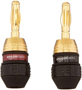 AmazonBasics Banana Plugs