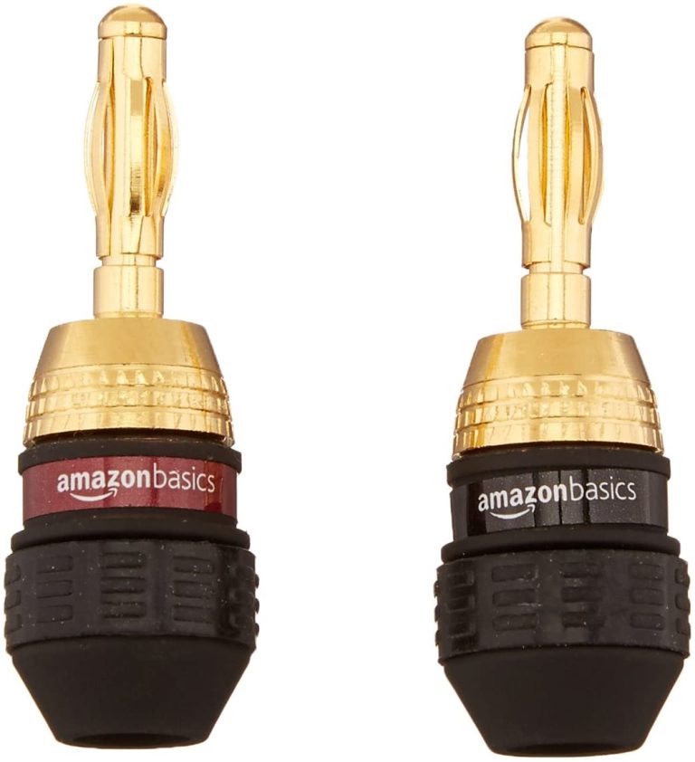 AmazonBasics Banana Plugs