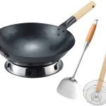 Pre-Seasoned Carbon Steel Wok Pan