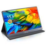 Portable Monitor - Upgraded 15.6 Inch Full HD 1080P USB Type-C Computer Display