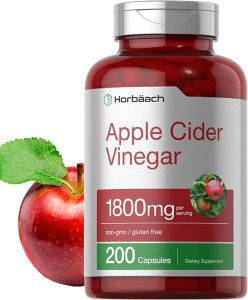 Vinegar Capsules 1800mg Non-GMO | Horbaach