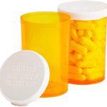 Plastic Prescription Vials Bottles 20 Pack