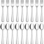 24-piece Silverware Stainless Steel Flatware Set