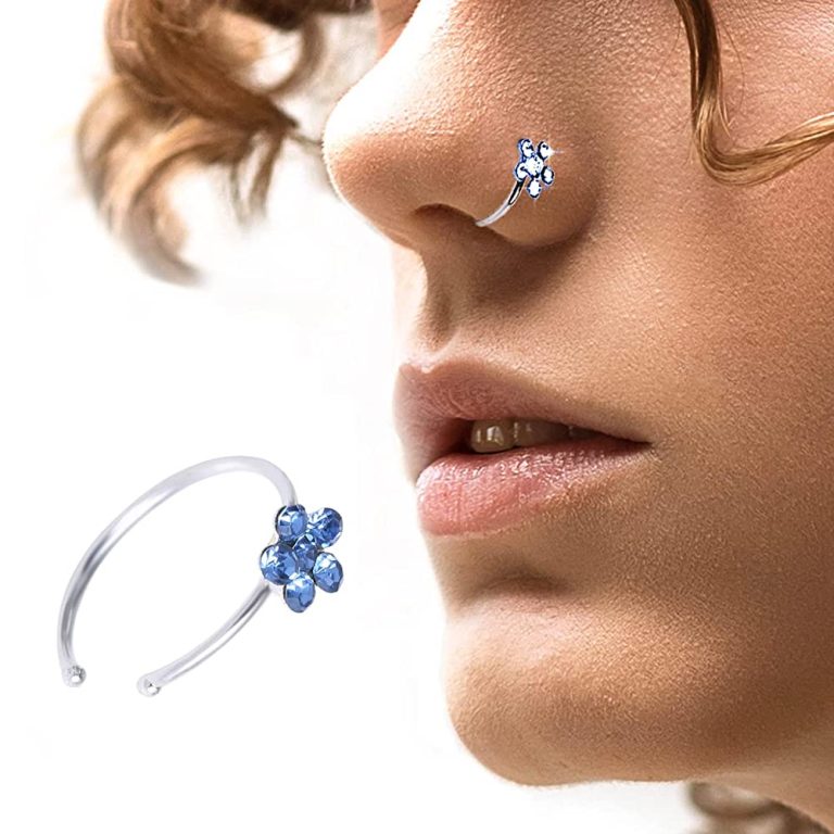 Faux Clip Nose Ring 24g