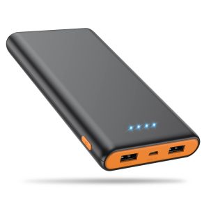 Portable 25800mAh Ultra-High Capacity Power Bank with 4 Outputs & 2 Inputs