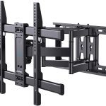 Mount Extension Arm Articulating TV Wall Mount Bracket Swivel Tilt Rotation for Most 37-70 inch LED LCD OLED Plasma Flat Screen TVs up to VESA 800x400mm and 132 lbs