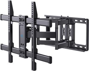 Mount Extension Arm Articulating TV Wall Mount Bracket Swivel Tilt Rotation for Most 37-70 inch LED LCD OLED Plasma Flat Screen TVs up to VESA 800x400mm and 132 lbs