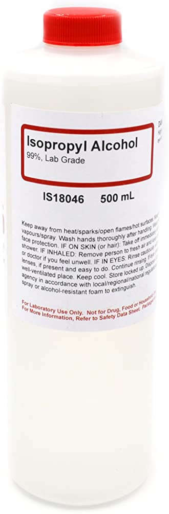 Amazon Brand - Solimo 99% Isopropyl Alcohol Antiseptic Technical Grade