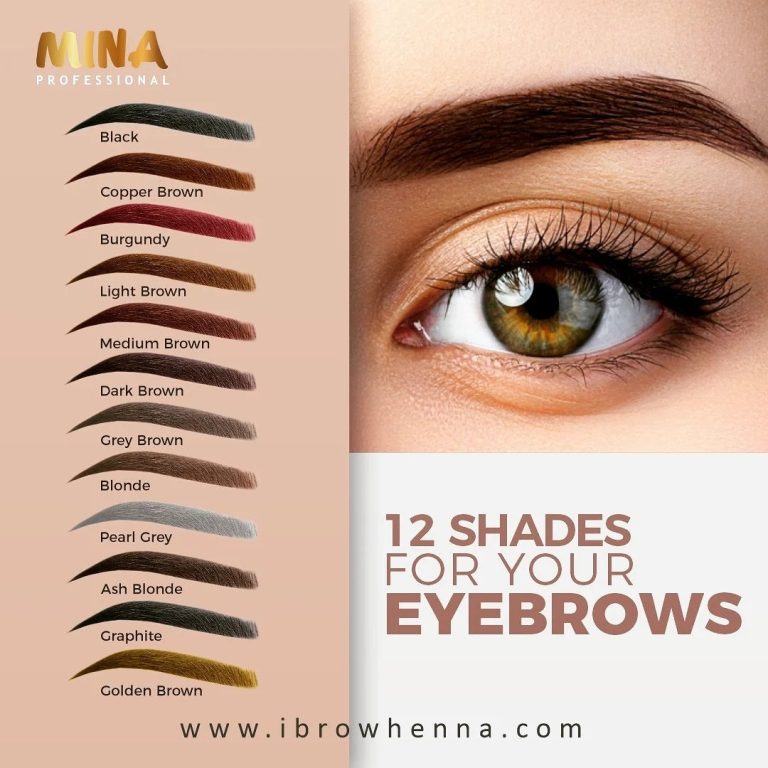 MINA Eyebrow Henna Color Tinting Kit