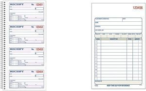 Adams Carbonless Receipt Book