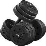 Yaheetech Adjustable Standard Portable Dumbbell