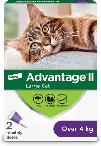 Advantage Flea Prevention for Cats Over 9 Lbs.
