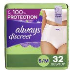 Always Overnight Disposable Underwear