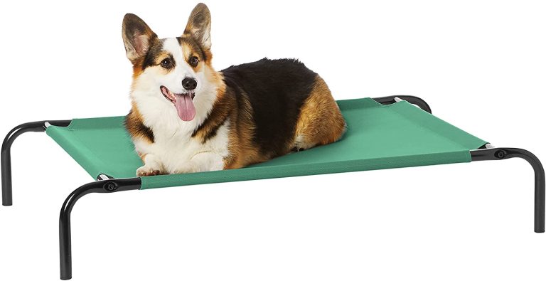 AmazonBasics Elevated Cooling Pet Bed