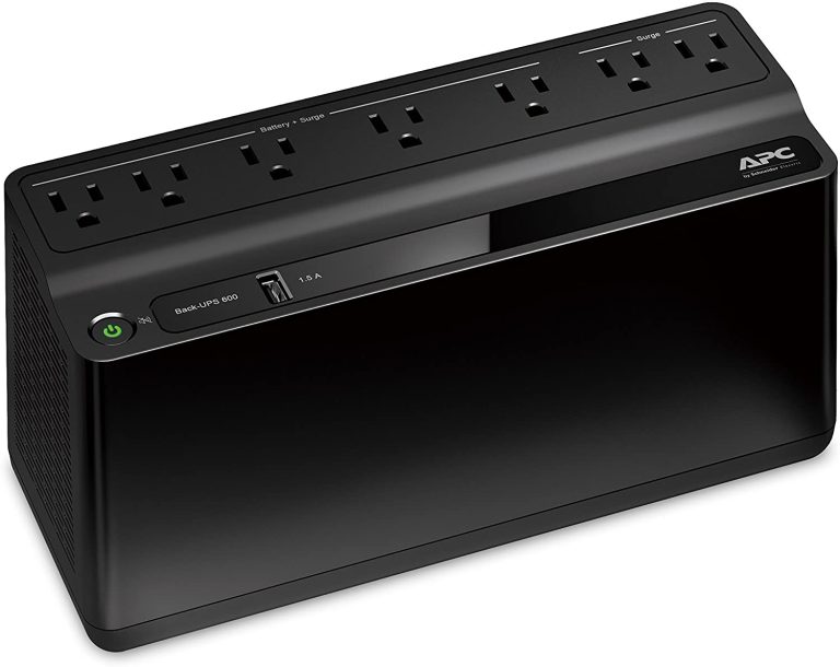 APC Back-UPS Battery Backup & Surge Protector