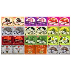 Assorted Boxes of Incense Cones