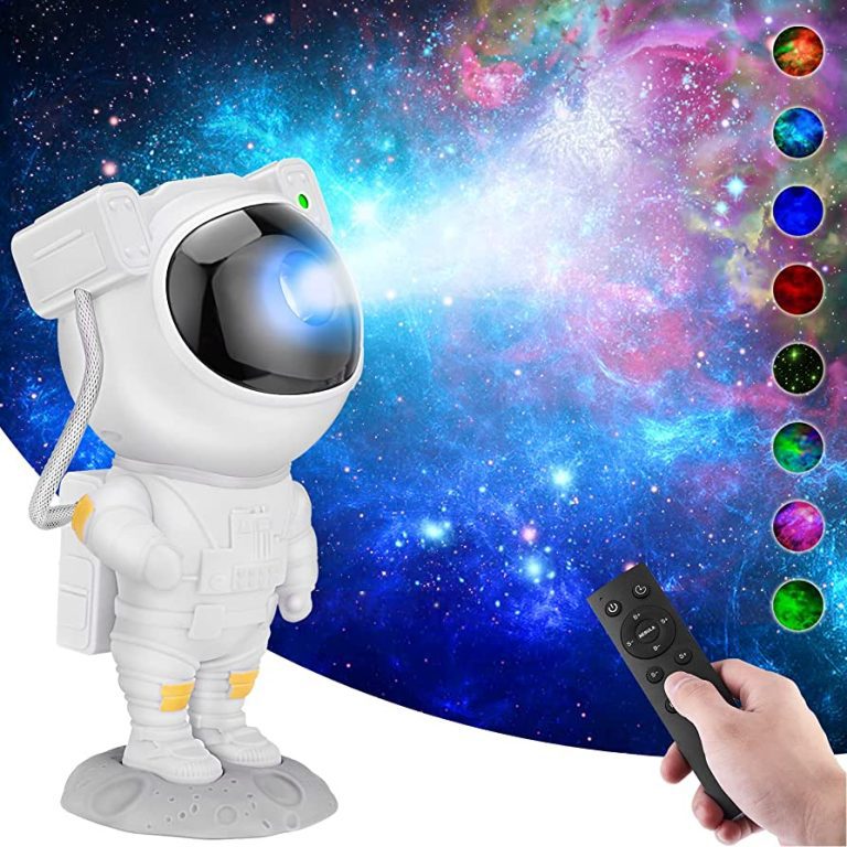 Astronaut Projector Night Light for Bedroom with Remote Control and Ceiling Projector