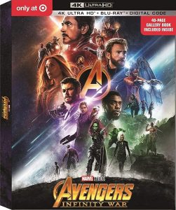 Avengers Infinity War (4K UHD + Blu-Ray)