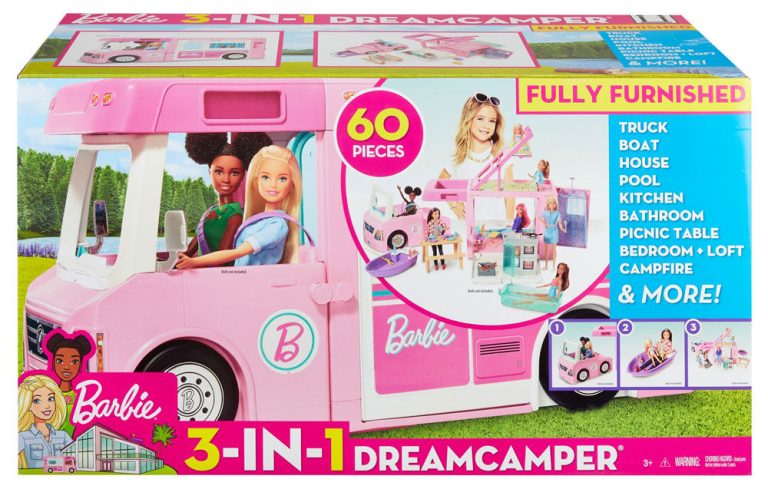 Barbie DreamCamper Vehicle & Truck with Accessories