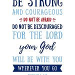 Be Strong and Courageous: God's Word for the Brave