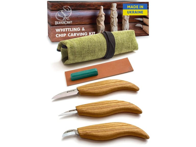 BeaverCraft S15 Whittling Knife Wood Carving Kit