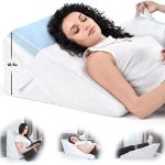 Bed Wedge Pillow with Adjustable Memory Foam