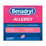 Benadryl Ultratabs Antihistamine Allergy Relief Tablets