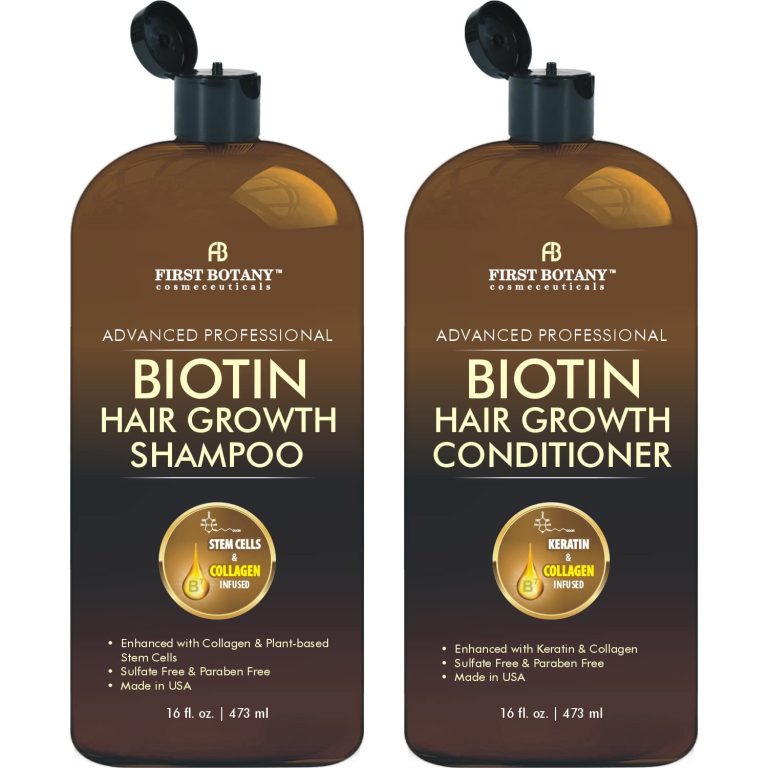 Biotin Hair Shampoo for Hair Thinning & Loss