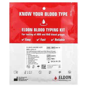 Blood Type Kit with Eldoncard and Micropipette