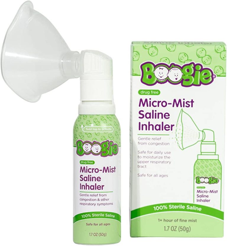 Boogie Micro Mist Inhaler Saline Unscented