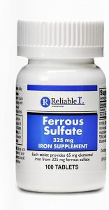 Reliable Laboratories Ferrous Sulfate supplement