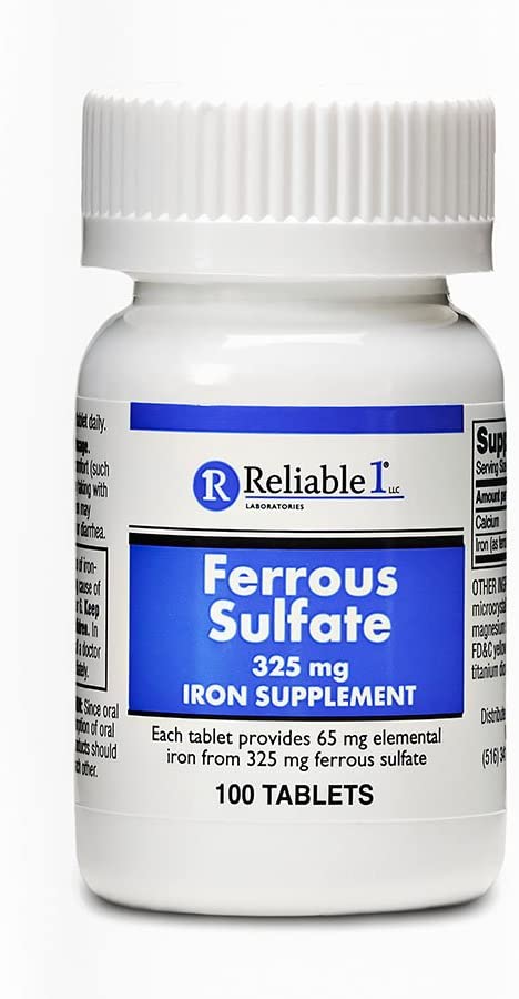 Reliable Laboratories Ferrous Sulfate supplement