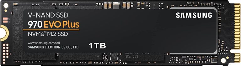 SAMSUNG 970 EVO Plus 1TB PCIe NVMe Internal Gaming SSD