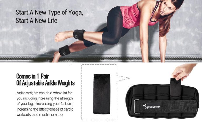 Sportneer Adjustable Ankle Weights