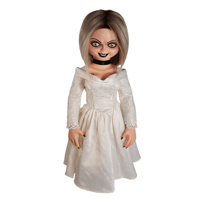 Spirit Halloween Bride of Chucky and Tiffany