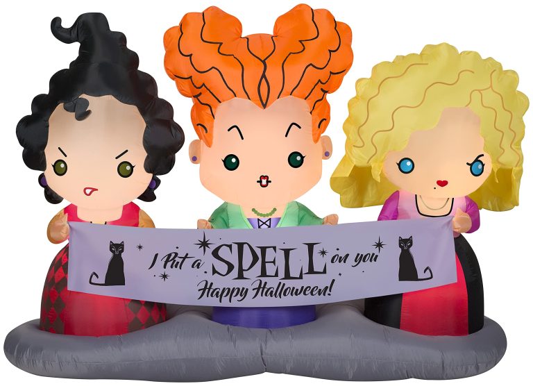 Gemmy 220556 Hocus Pocus Sisters Inflatable