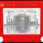 Etch A Sketch Classic Drawing Screen