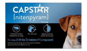 Capstar Flea Treatment Tablets for Small Dogs and Cats