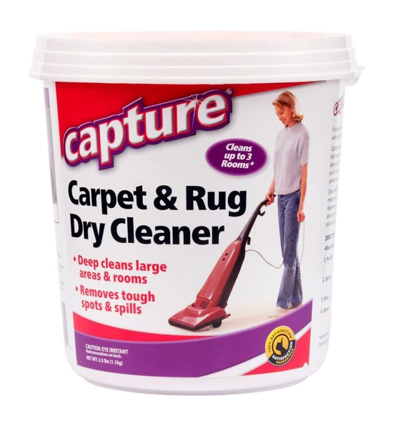 Capture Carpet & Rug Dry Cleaner