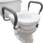 Carex Raised Toilet Seat with Handles