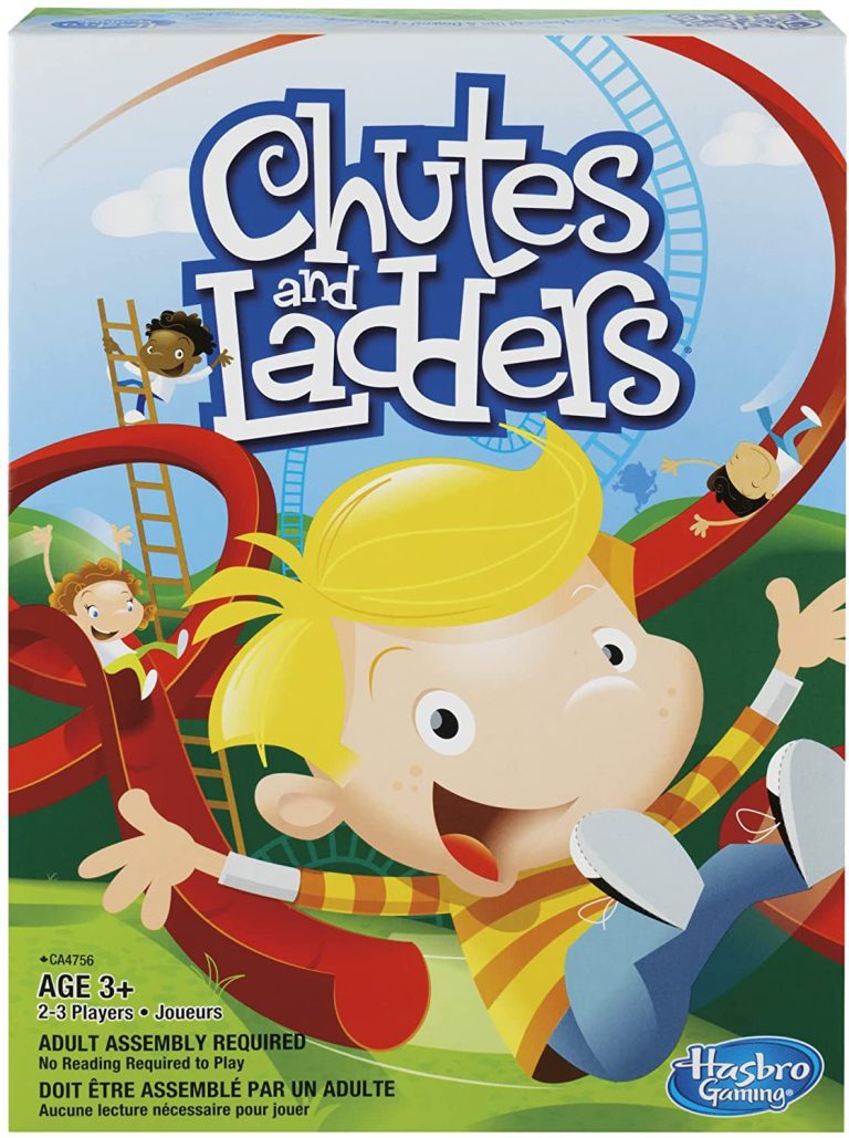 Hasbro Gaming Chutes & Ladders Board Game