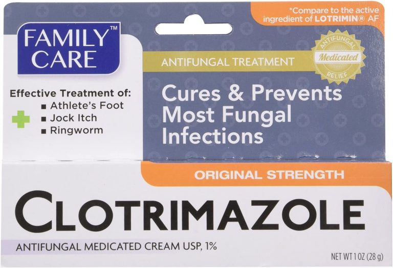 Clotrimazole Antifungal Cream USP 1%