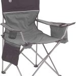 Coleman Portable Camping Quad Chair with 4-Can Cooler