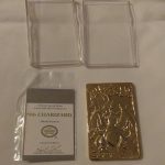 Pokemon Gold Plated Trading Card (Limited Edition)