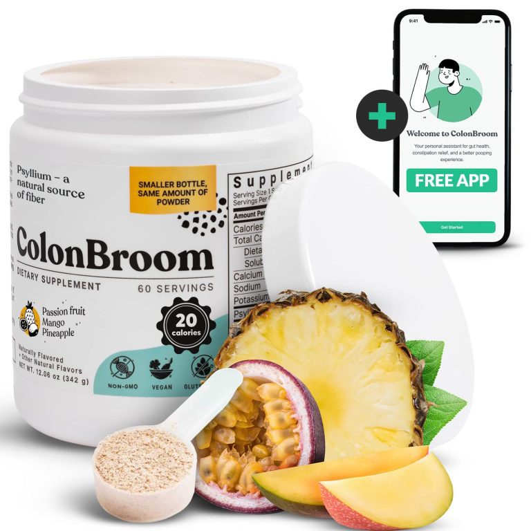 ColonBroom Psyllium Powder Colon Cleanser