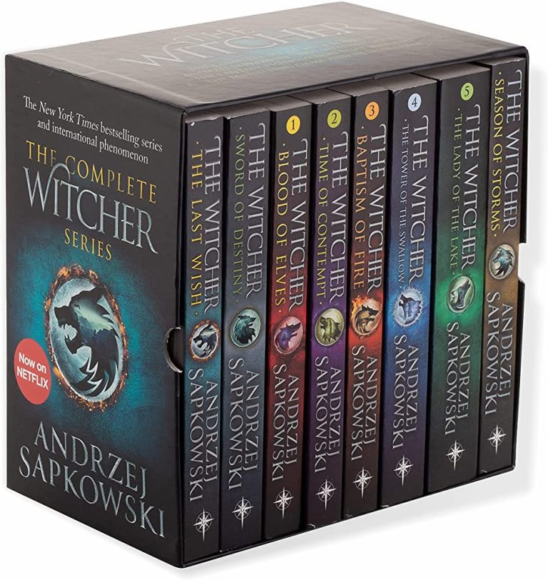 The Complete Witcher Books Collection Box